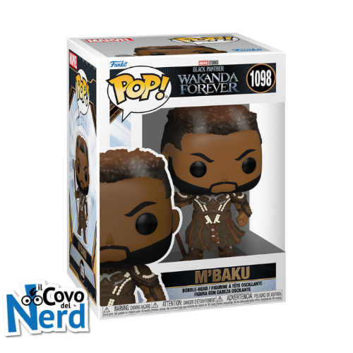 Funko POP! Marvel: Black Panther Wakanda Forever - M'Baku 1098