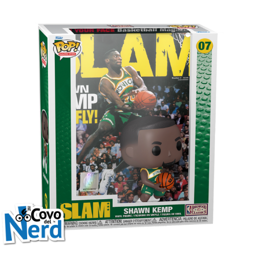 Funko POP! NBA Cover: SLAM - Shawn Kemp 07