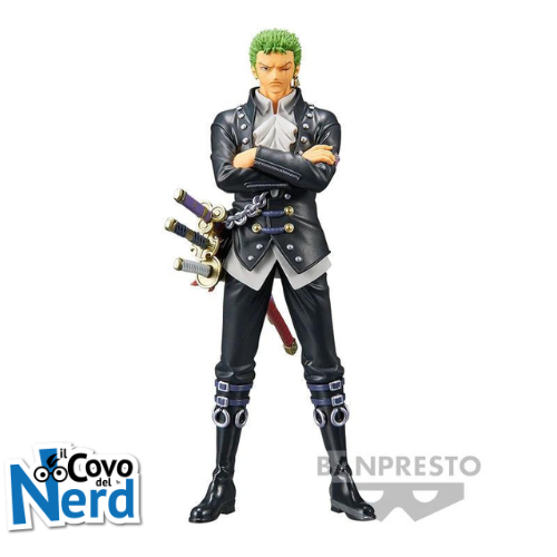 One Piece - DFX - The Grandline Man Vol.3 - Roronoa Zoro - Statua 17cm