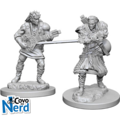 Alternative view of D&D Human Bard Male (x2) - Nolzur's Marvelous Miniatures - WZK72632