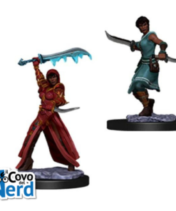 D&D Human Rogue Female (x2) - Nolzur's Marvelous Miniatures - WZK73831