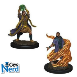 D&D Elf Sorcerer Male (x2) - Nolzur's Marvelous Miniatures - WZK90005