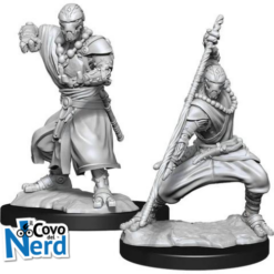 Alternative view of D&D Warforged Monk Male (x2) - Nolzur's Marvelous Miniatures - WZK90234