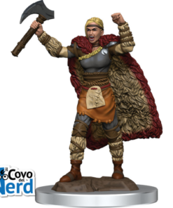 D&D Human Barbarian Female - Icons of the Realm Premium - WZK93052