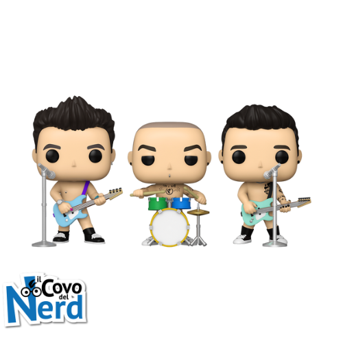 Alternative view of Funko POP! Rocks: Blink-182 3-Pack - DAMAGED BOX