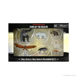 Alternative view of D&D Wild Shape & Polymorph Set 2 - Icons of the Realm - WZK96054
