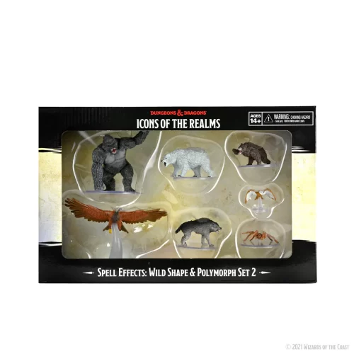 Alternative view of D&D Wild Shape & Polymorph Set 2 - Icons of the Realm - WZK96054