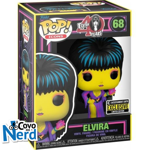 Funko POP! Icons: Elvira 40th Ann. - Elvira Special Edition