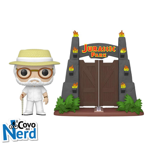 Alternative view of Funko POP! Town: Jurassic Park - John Hammond w/Gates Special Edition 30
