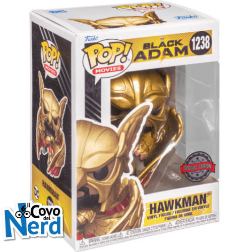 Funko POP! Movies: Black Adam - Hawkman Special Edition