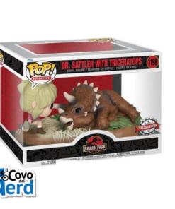 Funko POP! Moments: Jurassic Park - Dr. Sattler w/Triceratops Special Edition