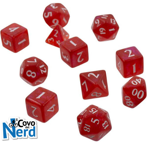 Set 11 Dadi Eclipse Apple Red - Ultra Pro 15564