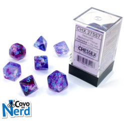 Set 7 Dadi Nebula TM Nocturnal/blue Luminary