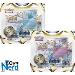 Pokémon TCG: Spada e Scudo - Silver Tempest - Confezione da 3 blister (Bundle da 2) ENG
