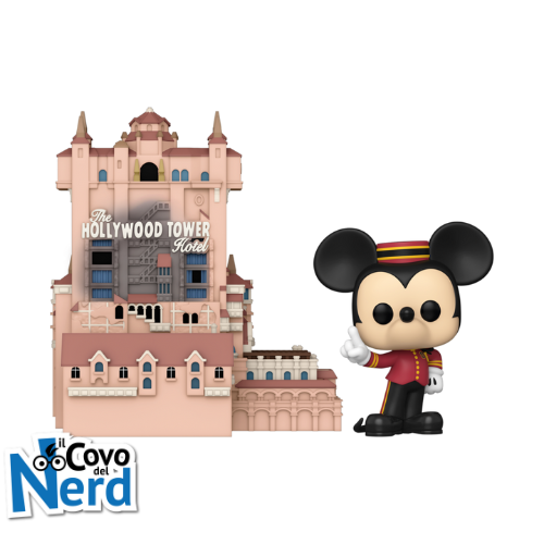 Alternative view of Funko POP! Town: Walt Disney World 50° - Hollywood Tower Hotel w/Mickey Mouse 31