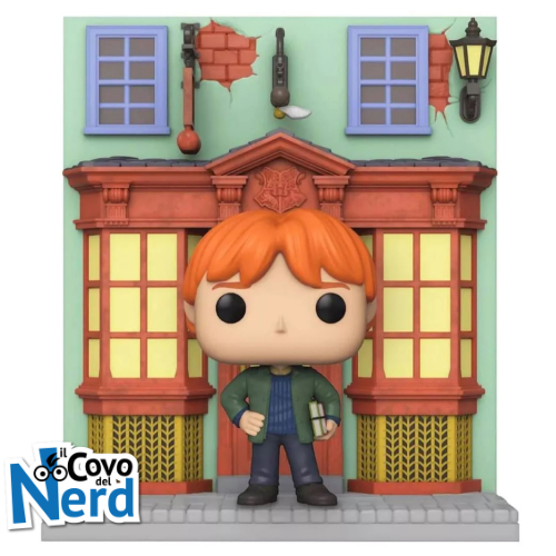 Alternative view of Funko POP! Deluxe: Harry Potter Diagon Alley - Ron w/Quidditch Store 142