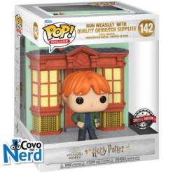 Funko POP! Deluxe: HArry Potter Diagon Alley - Ron w/Quidditch Store 142