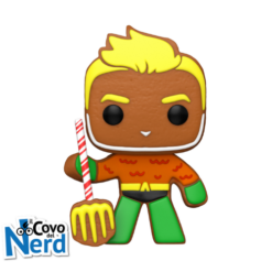 Alternative view of Funko POP! Heroes: DC Holiday - Gingerbread Aquaman 445