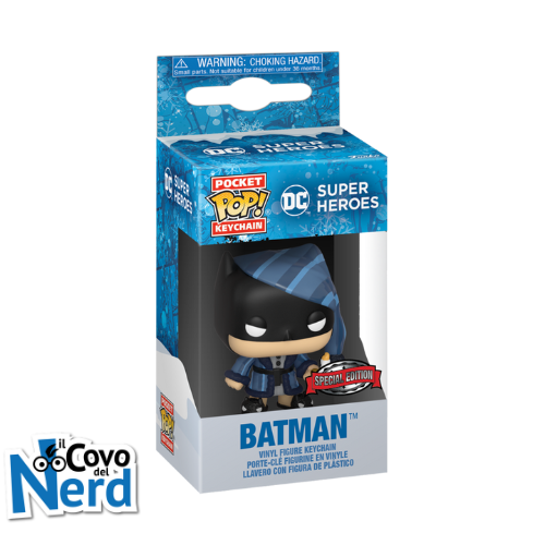 Funko POP! Keychain: DC Holiday - Batman