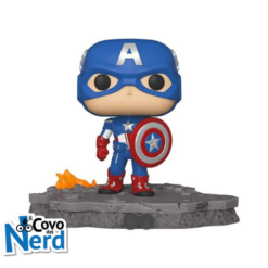 Alternative view of Funko POP! Deluxe: Marvel Avengers - Captain America 589