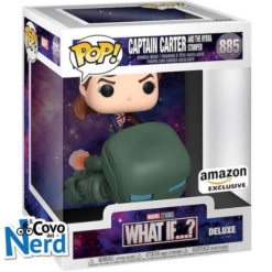 Funko POP! Deluxe: Marvel What If?... - Captain Carter w/Hydra Stomper 885