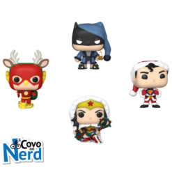 Alternative view of Funko Pocket POP! DC: Holyday Tree Box - 4x Pocket POP!