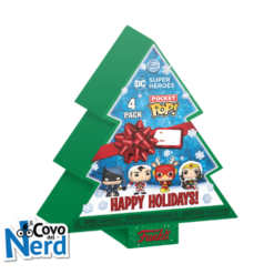 Funko Pocket POP! DC: Holyday Tree Box - 4x Pocket POP!