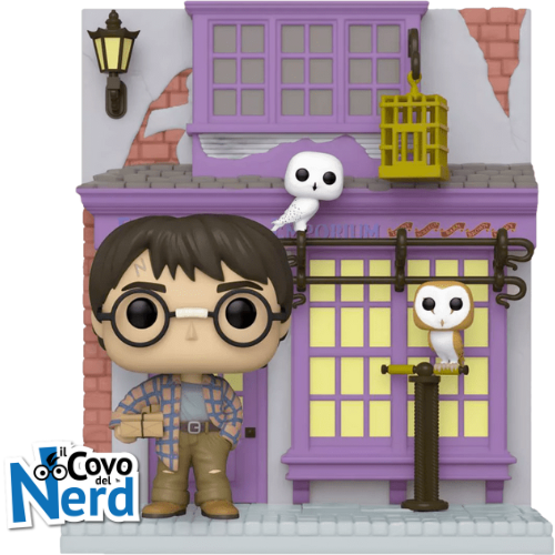 Alternative view of Funko POP! Deluxe: Diagon Alley - Harry Potter w/Eeylops Owl Emporium 140