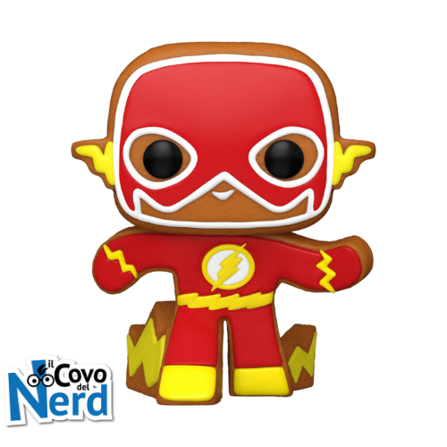 Alternative view of Funko POP! Heroes: DC Holiday - Gingerbread Flash 447