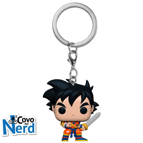 Alternative view of Funko POP! Keychain: Dragon Ball Z – Gohan w/Sword
