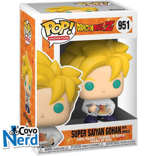 Funko POP! Animation: Dargon Ball Z - Gohan w/Noodles 951