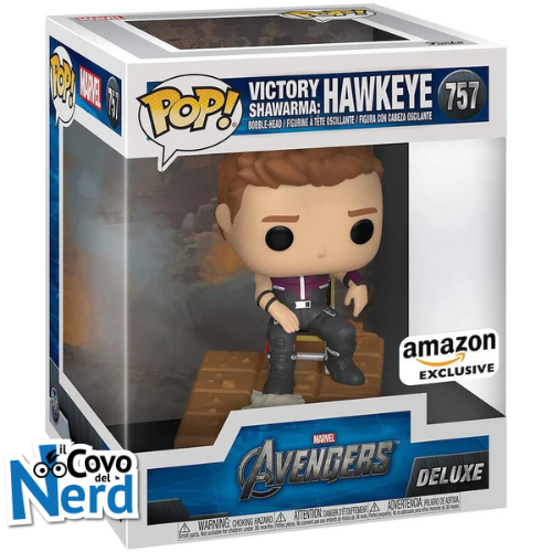Funko POP! Deluxe: Marvel Avengers - Hawkeye w/Shawarma 757