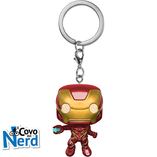 Alternative view of Funko POP! Keychain: Marvel - Avengers Infinity War Iron Man