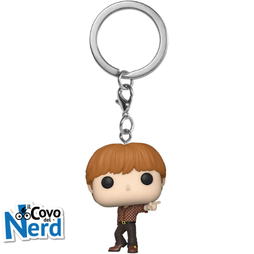 Alternative view of Funko POP! Keychain: BTS - Jin
