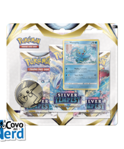 Alternative view of Pokémon TCG: Spada e Scudo - Silver Tempest - Confezione da 3 blister (Bundle da 2) ENG