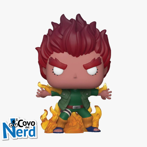 Alternative view of Funko POP! Animation: Naruto Shippuden - Might Guy (Eight Inner Gates) Special Edition GLOW 824