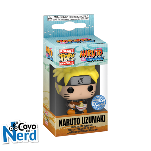 Funko POP! Keychain: Naruto Shippuden - Naruto w/Noodles
