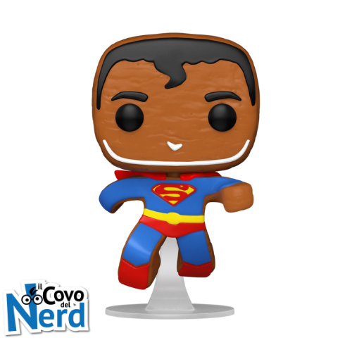 Alternative view of Funko POP! Heroes: DC Holiday - Gingerbread Superman 443