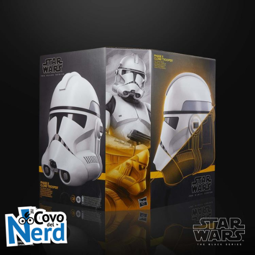 Clone Trooper Phase II Premium Electronic Helmet Star Wars The Black Series