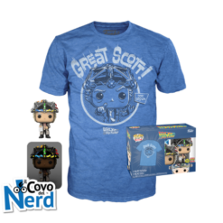Funko POP! & Tee: Back to the Future - Doc w/Helmet
