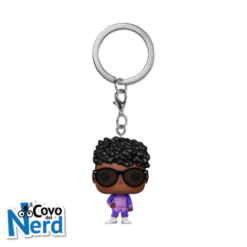 Alternative view of Funko POP! Keychain: Black Panther Wakanda Forever - Shuri (Diamond Glitter)