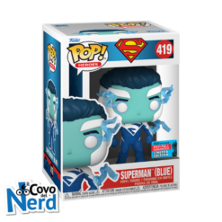 Funko POP! Heroes: DC - Superman (Blue) Special Edition 419