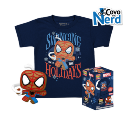 Funko POP! & Tee: Marvel - Gingerbread Spider-Man
