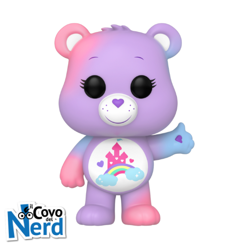 Alternative view of Funko POP! Animation: Care Bears 40th - Care-a-Lot Bear 1205