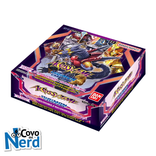 Digimon Card Game - Across Time Booster Display BT12 (24 Packs) - EN