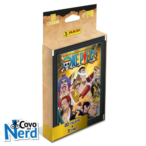 One Piece Summit War - Ecoblister da 5 Bustine di figurine e card