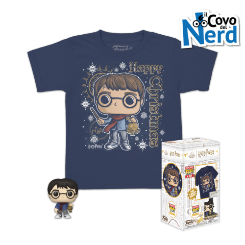 Funko POP! & Tee: Harry Potter - Christmas Harry