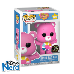 Funko POP! Animation: Care Bears 40th - Hopeful Heart Bear Chase Exclusive (Glow)1204