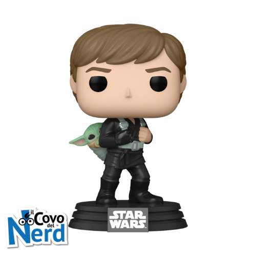 Alternative view of Funko POP! Star Wars: The Book of Boba Fett - Luke Skywalker & Grogu 583