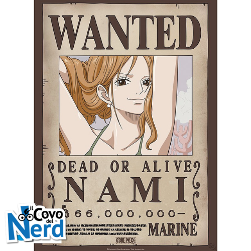ONE PIECE - Poster "Wanted Nami" (52x38) GBYDCO231